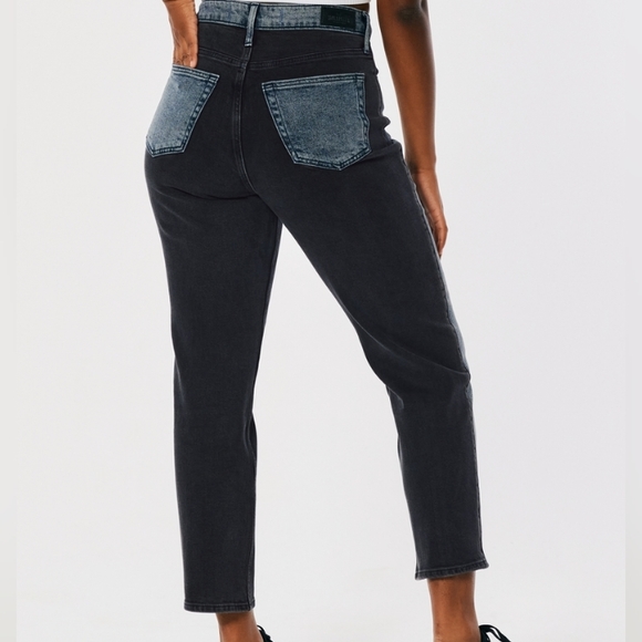 HOLLISTER ultra high waisted two toned Jeans PLUS SIZE 🆕 - Picture 3 of 11